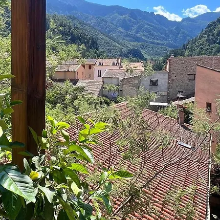 Le Nid Du Canigou, Avec Terrasse Dans Le Vieux Village Appartement *